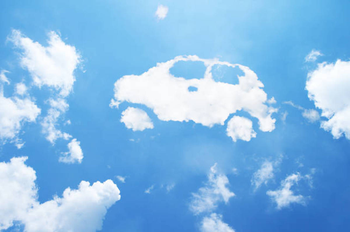 cloud car shutterstock