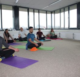 Employee Wellbeing – Yoga Workshop at AutoFacets’ Netherlands Office!