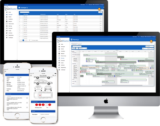 Back office product :  Rental – Lease – Fleet